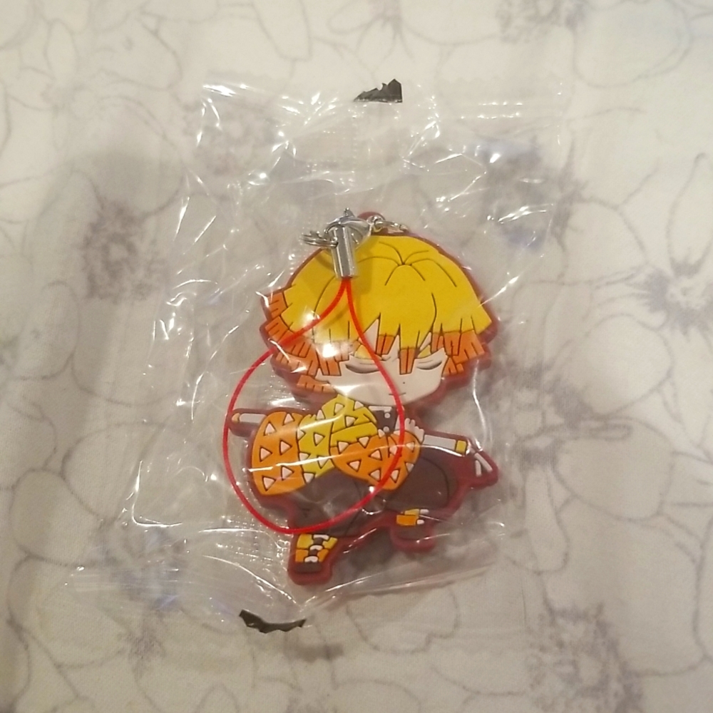 Demon Slayer Zenitsu Phone Charm